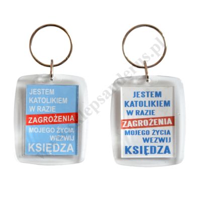 BRELOK ZE ŚW.KRZYSZTOFEM - mix wzorów - 9873