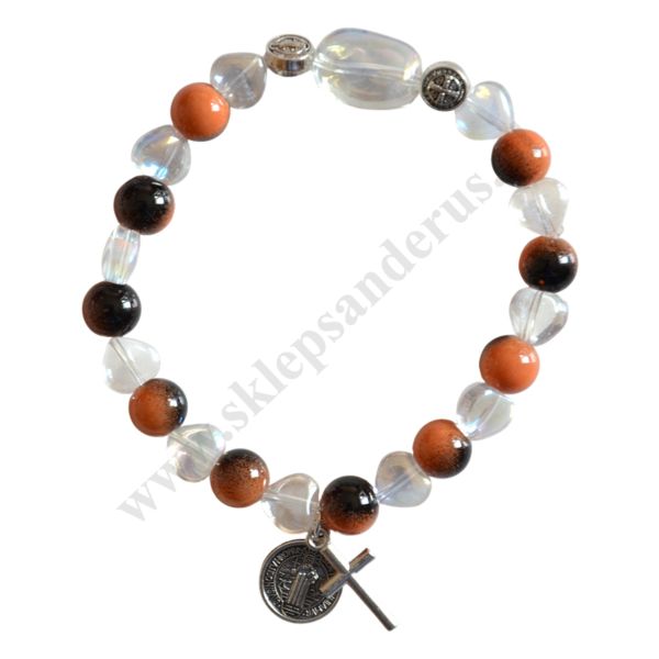 DZIESIĄTEK RÓŻAŃCA - bransoletka - 45929