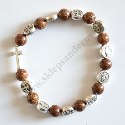 BRANSOLETKA WENGE BENEDYKT - 6333