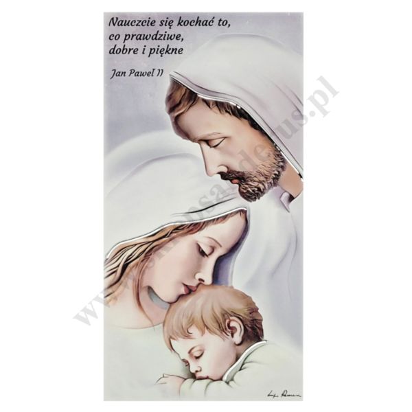 ŚWIĘTA RODZINA - obrazek 24.2 x 47.5 cm - ES051932171PL