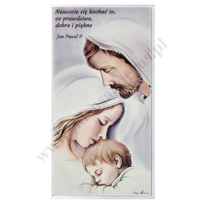 ŚWIĘTA RODZINA - obrazek 33 x 63 cm - ES071562171PL