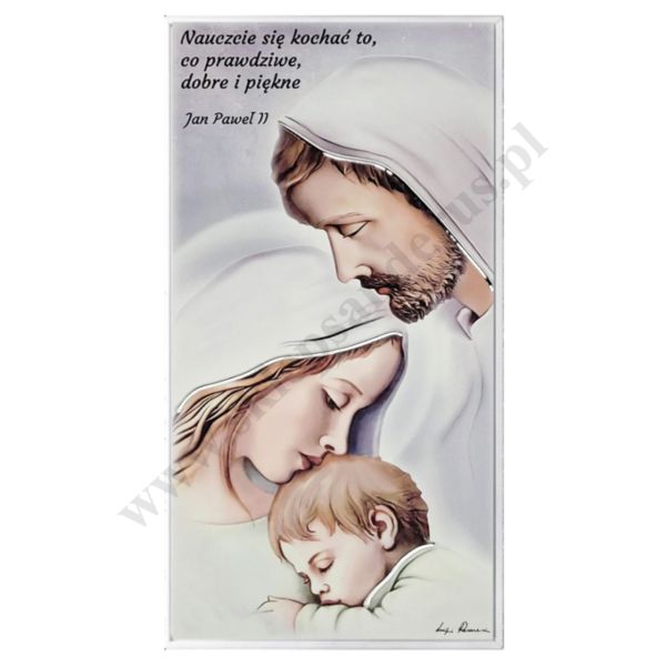 ŚWIĘTA RODZINA - obrazek 33 x 63 cm - ES071562171PL