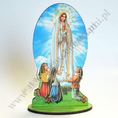 MATKA BOŻA FATIMSKA - stojaczek wys. 12.5 cm - 87037