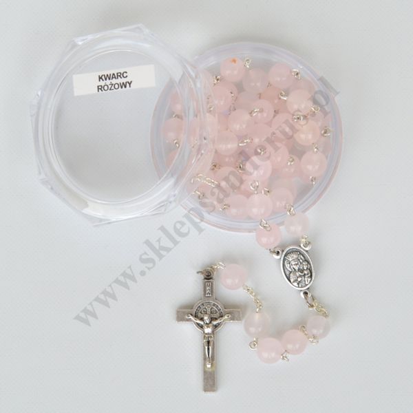 RÓŻANIEC KWARC RÓŻOWY - 47509