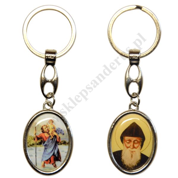BRELOK ŚW.KRZYSZTOF, ŚW.CHARBEL - 73932