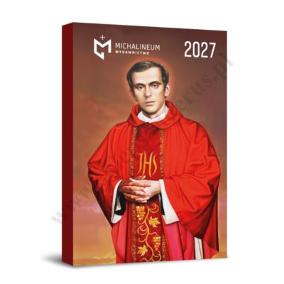 KALENDARZYK KIESZONKOWY 2027 - BŁ. KS. JERZY POPIEŁUSZKO - 56746
