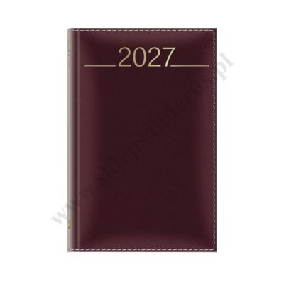 TERMINARZ 2027 - MADRIT BORDO - FORMAT B6 - 81755