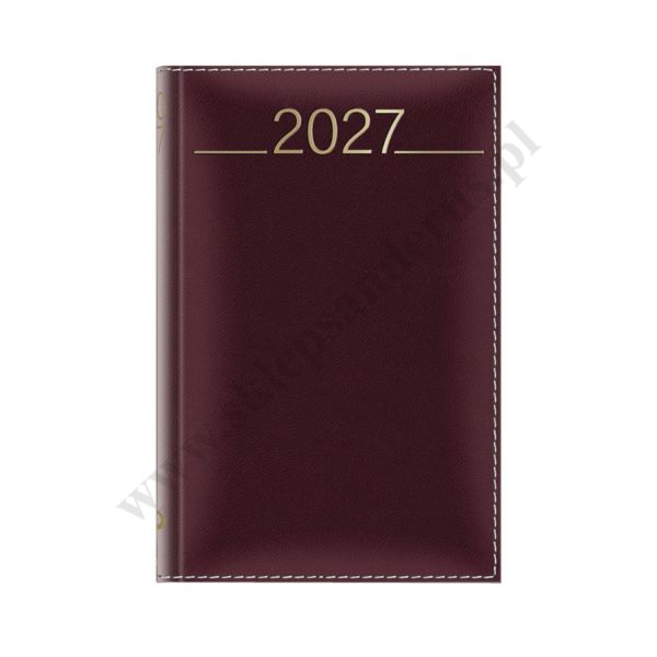 TERMINARZ 2027 - MADRIT BORDO - FORMAT B6 - 81755