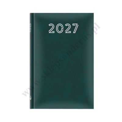 TERMINARZ 2027 - STANDARD ZIELONY - FORMAT B6 - 72068