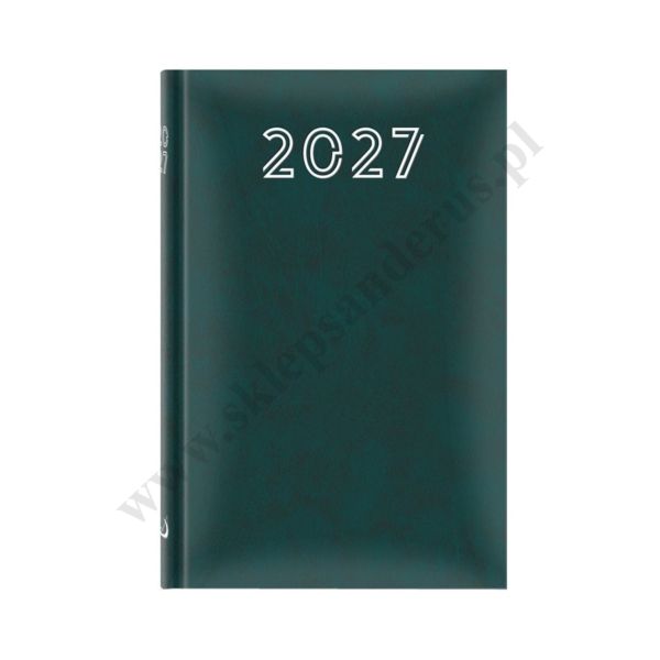 TERMINARZ 2027 - STANDARD ZIELONY - FORMAT B6 - 72068