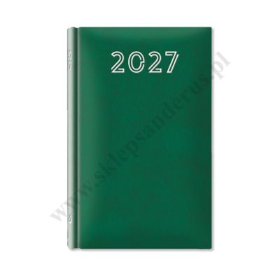 TERMINARZ 2027 - STANDARD ZIELONY - FORMAT B7 - 72090