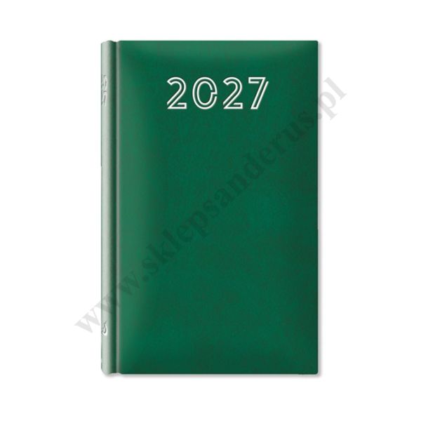 TERMINARZ 2027 - STANDARD ZIELONY - FORMAT B7 - 72090