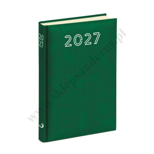 TERMINARZ 2027 - STANDARD ZIELONY - FORMAT B7 - 72090