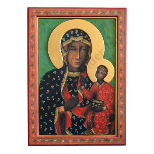 MATKA BOŻA CZĘSTOCHOWSKA - obraz 30 x 42 cm - 43289