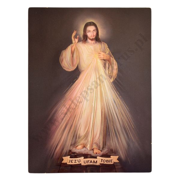 JEZU UFAM TOBIE - ikona 29 x 39 cm - 47458