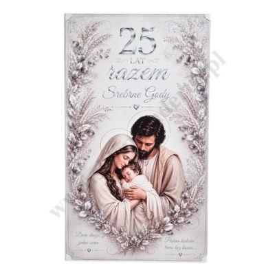 25 LAT RAZEM SREBRNE GODY - format 14 x 24 cm - 71927