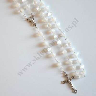 RÓŻANIEC KULKA BIAŁA - 89375