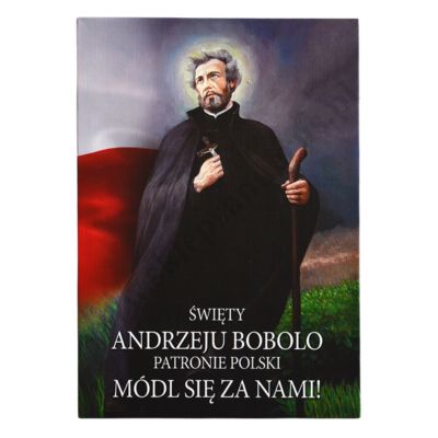 ŚW. ANDRZEJ BOBOLA - format 14.7 x 21 cm - R6429