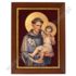 ŚWIĘTY ANTONI - ceramika żywiczna w ramie 20.8 x 27.6 cm - 0931