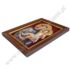ŚWIĘTY ANTONI - ceramika żywiczna w ramie 20.8 x 27.6 cm - 0931