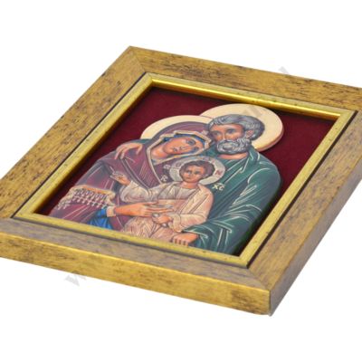 MATKA BOŻA CZĘSTOCHOWSKA - ceramika żywiczna w ramie 17.2 x 21 cm - 74780