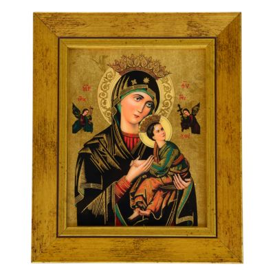 MATKA BOŻA NIEUSTAJĄCEJ POMOCY - obraz w formacie 17 x 20.5 cm - 74777