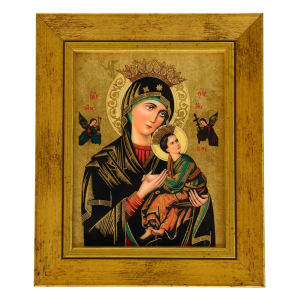 MATKA BOŻA NIEUSTAJĄCEJ POMOCY - obraz w formacie 17 x 20.5 cm - 74777