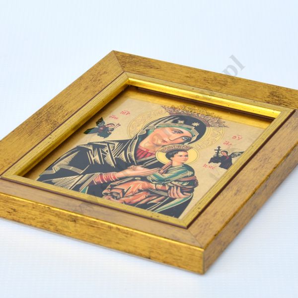 MATKA BOŻA NIEUSTAJĄCEJ POMOCY - obraz w formacie 17 x 20.5 cm - 74777