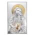 SERCE PANA JEZUSA - OBRAZEK SREBRNY format 12 x 20 cm - VL81448/4XLORO