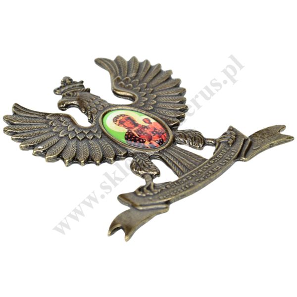 ORZEŁ Z MATKĄ BOŻĄ CZĘSTOCHOWSKĄ - magnes wys. 8.3 cm - 30302