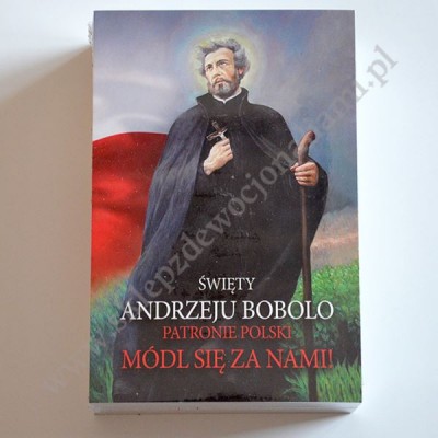 ŚW. ANDRZEJ BOBOLA - 10 x 15 cm - paczka 100 szt. - 76841