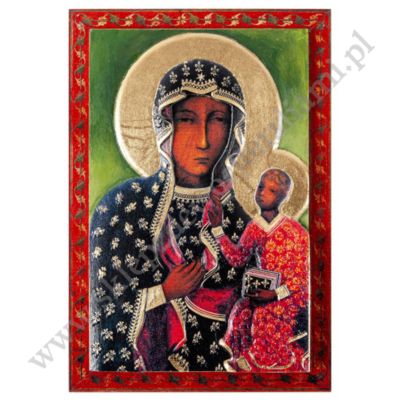 MATKA BOŻA CZĘSTOCHOWSKA - obrazek 14 x 21 cm - 73034
