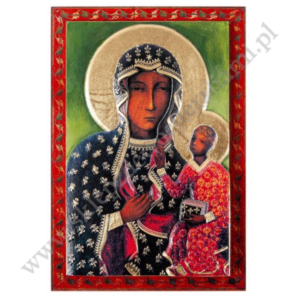 MATKA BOŻA CZĘSTOCHOWSKA - obrazek 14 x 21 cm - 73034
