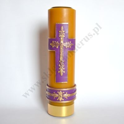 ŚWIECA OŁTARZOWA OLEJOWA - wys. 30 cm - 8991