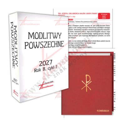 MODLITWY POWSZECHNE NA ROK LITURGICZNY B (2026/2027) - KOMPLET Z SEGREGATOREM