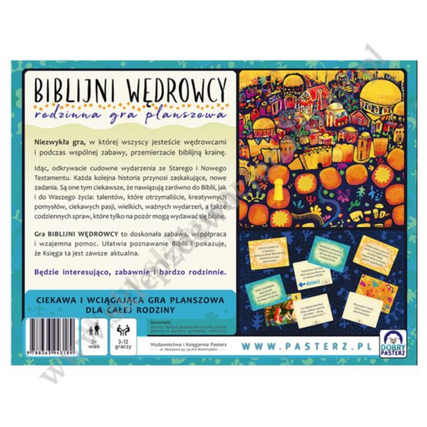 BIBLIJNI WĘDROWCY - RODZINNA GRA PLANSZOWA - 11321