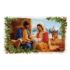OBRAZEK KOLĘDOWY BROKAT - format 10.4 x 6.2 cm - PACZKA 100 szt. - 73347