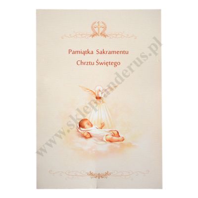 PAMIĄTKA CHRZTU ŚWIĘTEGO - teczka 15.9 x 22.3 cm - 88141