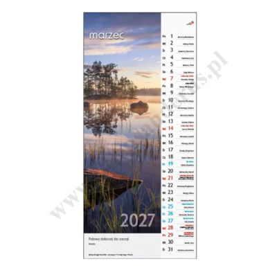PIĘKNO NATURY - KALENDARZ 2027