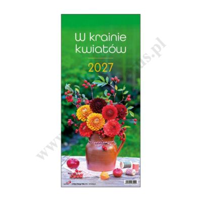 W KRAINIE KWIATÓW - KALENDARZ 2027
