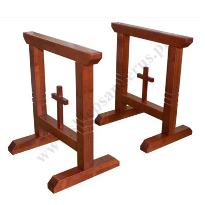 KATAFALK DREWNIANY DWUCZĘŚCIOWY - wys. 73.5 cm - 43280