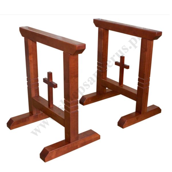 KATAFALK DREWNIANY DWUCZĘŚCIOWY - wys. 73.5 cm - 43280