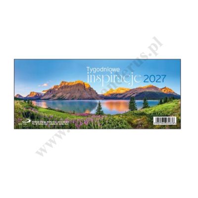 TYGODNIOWE INSPIRACJE - KALENDARZ NA BIURKO 2027