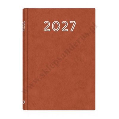 TERMINARZ 2027 - A5 - STANDARD BRĄZOWY - 3113