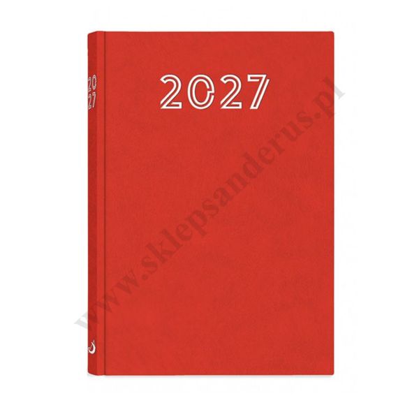 TERMINARZ 2027 - A5 - STANDARD CZERWONY - 72047
