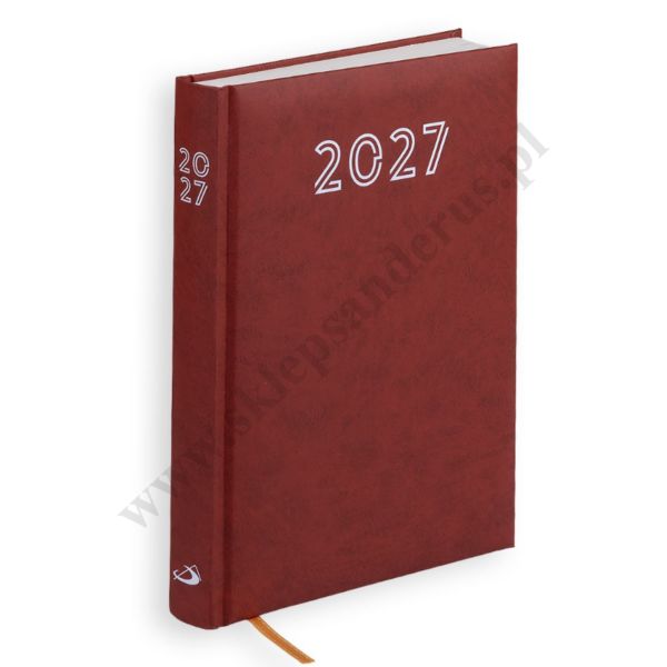 TERMINARZ 2027 - A5 - STANDARD CZERWONY - 72047