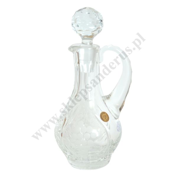 AMPUŁKA MSZALNA KRYSZTAŁOWA NA WINO - wys. 18 cm - 76820