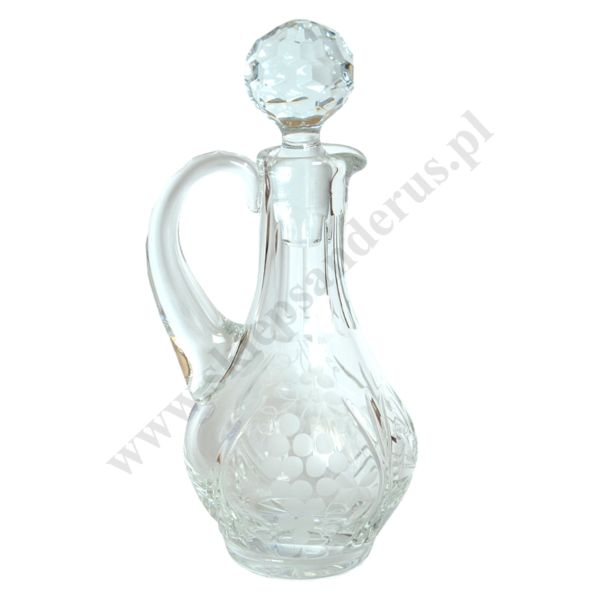 AMPUŁKA MSZALNA KRYSZTAŁOWA NA WINO - wys. 18 cm - 76820