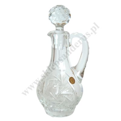 AMPUŁKA MSZALNA KRYSZTAŁOWA NA WODĘ - wys. 18 cm - 8398