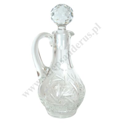 AMPUŁKA MSZALNA KRYSZTAŁOWA NA WODĘ - wys. 18 cm - 8398